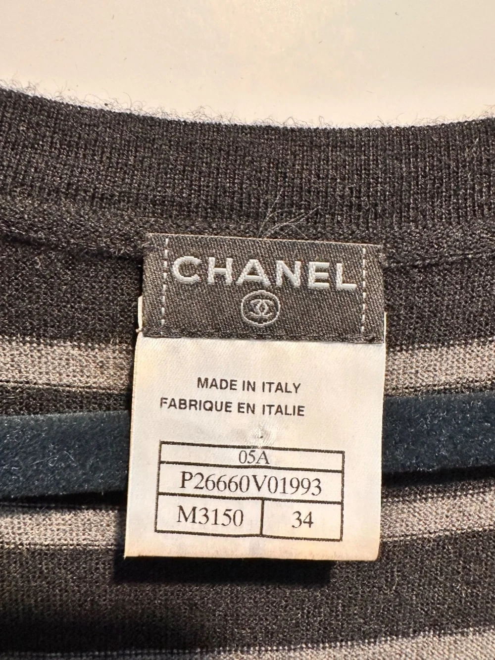 CHANEL vest- 100% Cashmere- size 34/US 2 - Picture 5 of 8